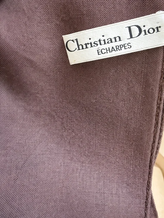 Christian Dior Vintage Floral Scarf - Picture 5 of 5